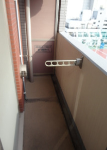 バルコニー　※別部屋の参考写真です。