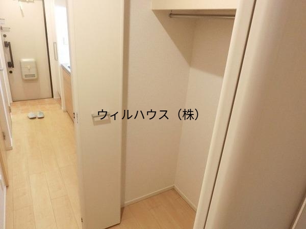 収納　クローゼット！