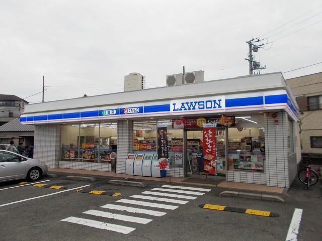 コンビニ　ローソン　富士伝法店（コンビニ）まで450m