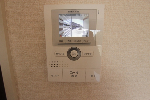 セキュリティ　TVモニター付きで来客対応も安心♪
