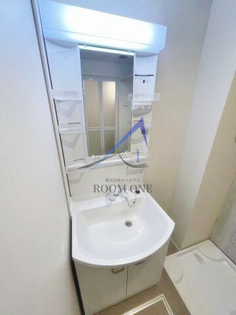 洗面設備　洗面台です。
