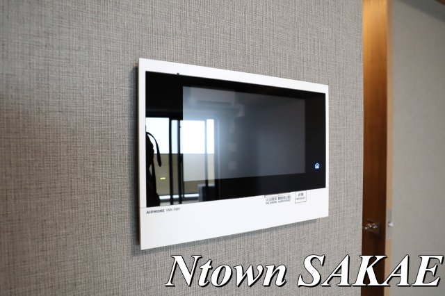 セキュリティ　モニター付きインターホンです