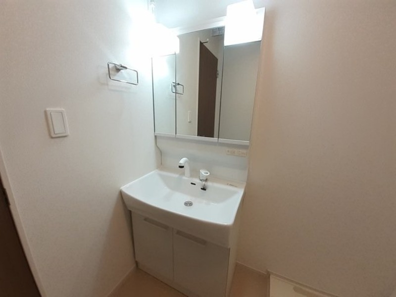 洗面設備　図面と現状に相違がある場合には現状を優先