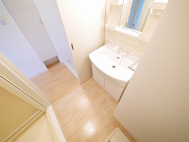 洗面設備　洗面所です