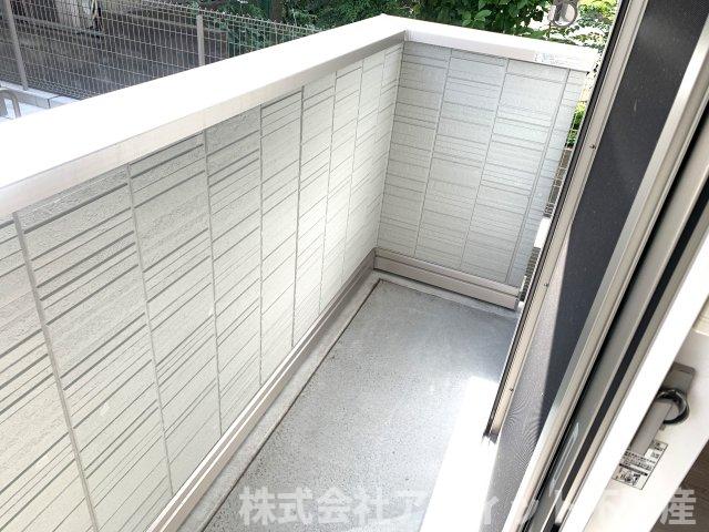 バルコニー　北東向き