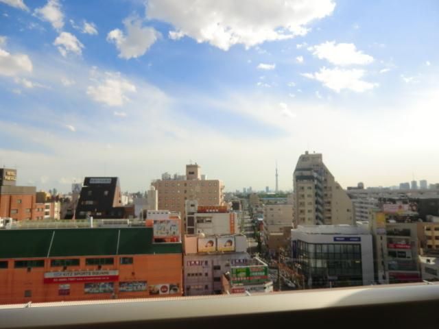 眺望　日当たり・眺望良好　スカイツリー見えます