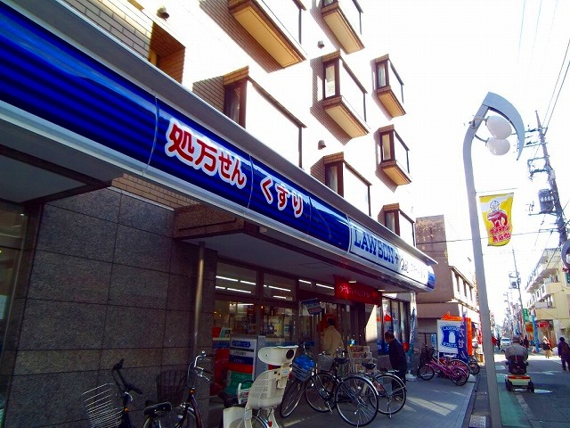 コンビニ　ローソン 祖師谷二丁目店（コンビニ）まで594m