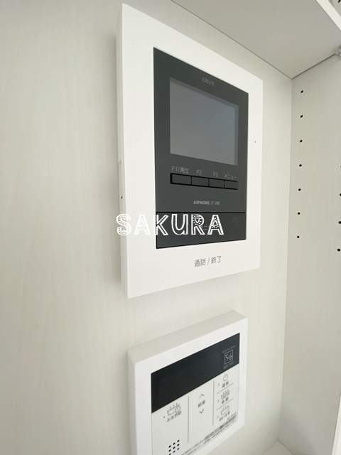 セキュリティ　安心のモニター付きインターホンです♪