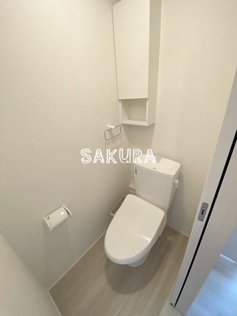 トイレ　嬉しい温水洗浄便座♪