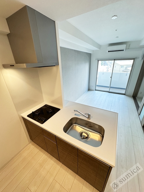 キッチン　２口システムキッチンでお料理楽しく♪♪