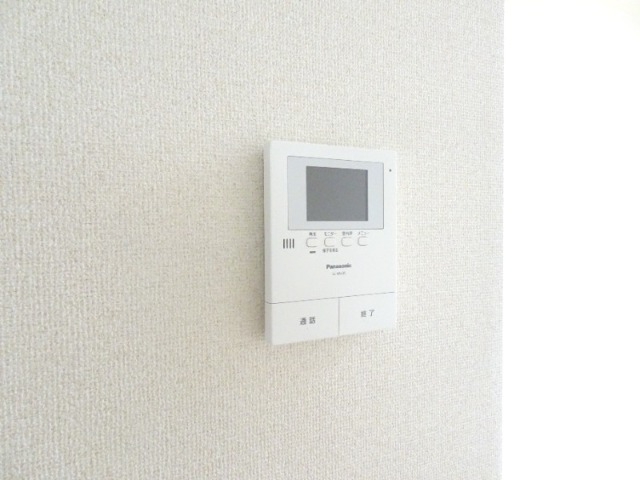 セキュリティ　来訪者が確認できるモニターホン♪