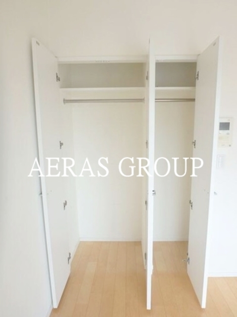 収納　豊富な収納スペース