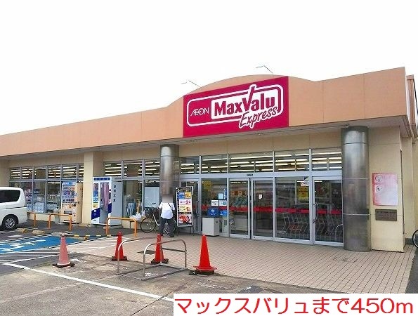 スーパー　マックスバリュ（スーパー）まで450m