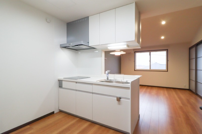 キッチン　図面と現状に相違がある場合には現状を優先