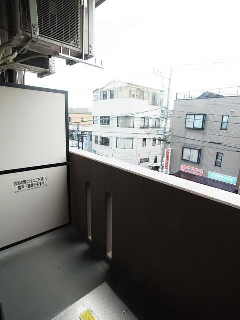 バルコニー　♪大きなバルコニー！♪