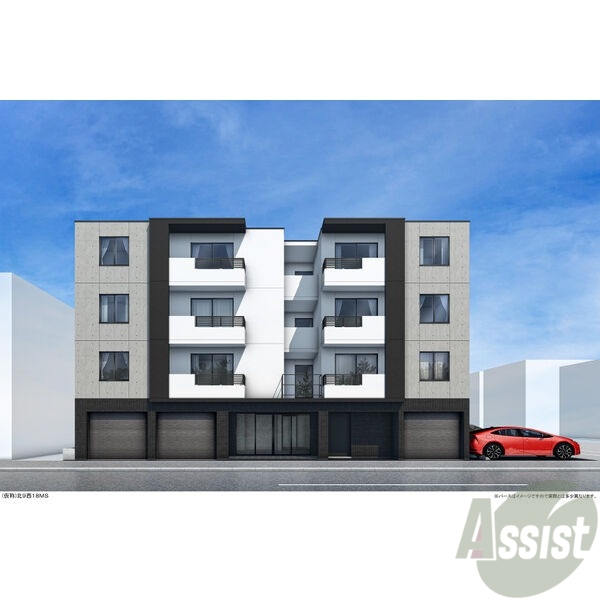 建物外観　完成予想パース「仮）Ｔｅｒｒａｃｅ　Ｓｏｅｎ」