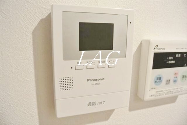 セキュリティ　モニター付きインターホンです。