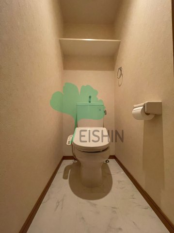 トイレ　清潔感のあるトイレです。