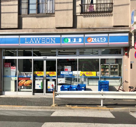 コンビニ　ローソン新宿上落合店（コンビニ）まで344m