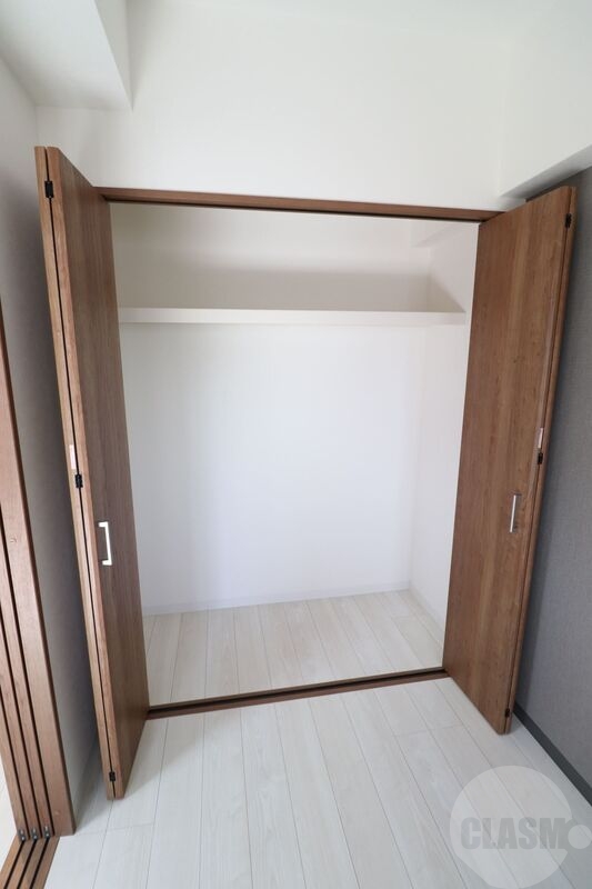 収納　クローゼットで収納もバッチリ