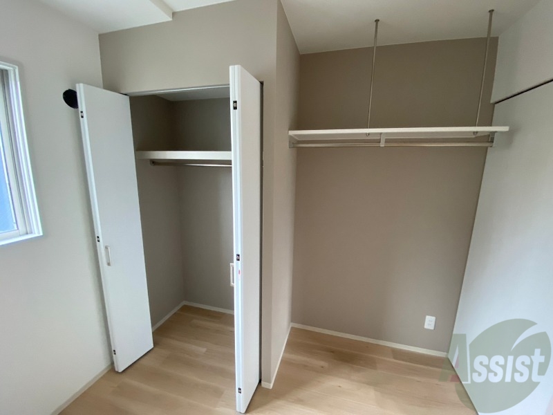 収納　収納もバッチリあるのでお部屋が片付きますよ！