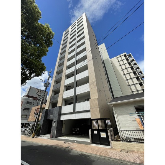 建物外観　大江本町の単身向けマンション