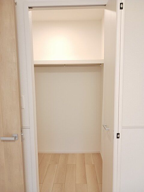 収納　完成予定のイメージ写真になります。