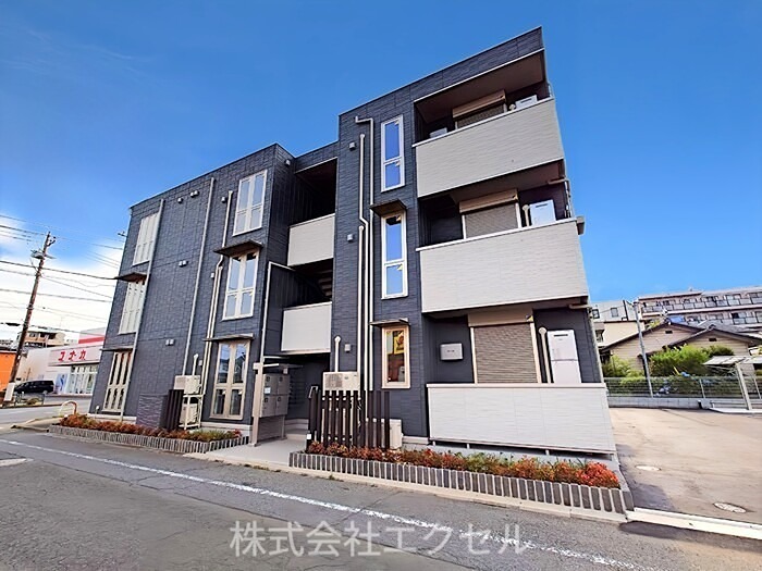 建物外観　河辺駅徒歩10分圏内の新築です。