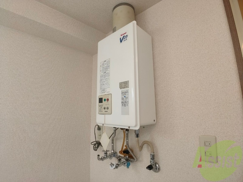 その他設備　給湯付きです。シンプルで簡単に操作できそう。