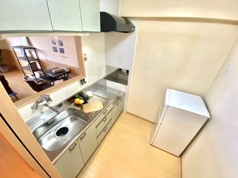 キッチン　会話が弾む対面式です