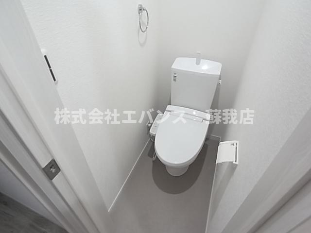 トイレ　トイレもきれいです