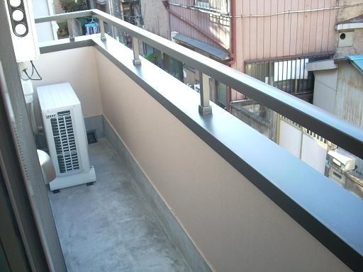 バルコニー　北東角部屋