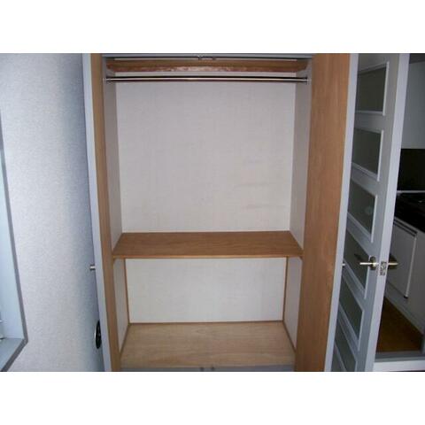 収納　クローゼットです