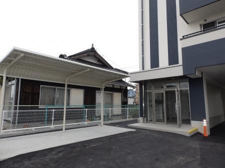 庭　駐輪場