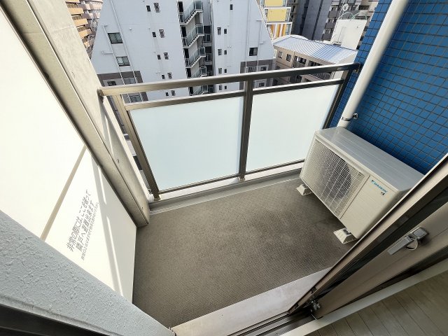 バルコニー　落ち着いた時間を過ごせるバルコニーです