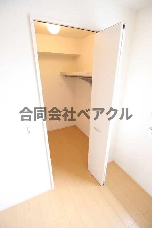 収納　十分な収納スペースがあります