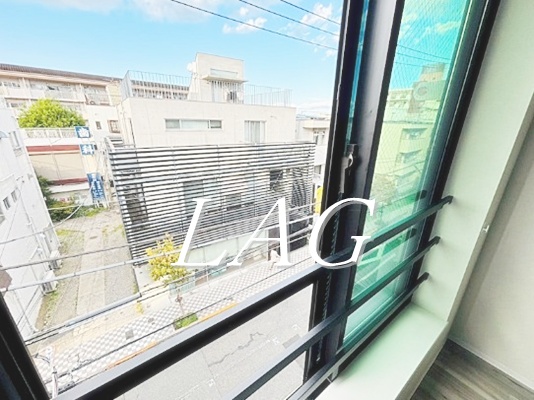 バルコニー　眺望です。