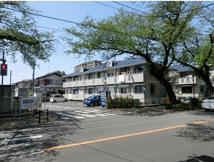 建物外観　矢川駅徒歩4分、ネット無料です。