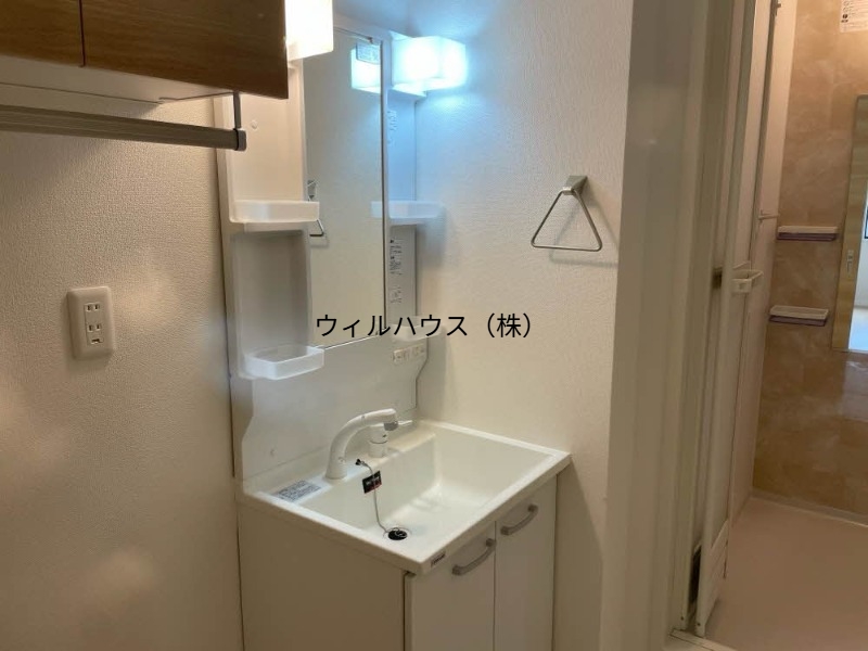 洗面設備　独立洗面台！