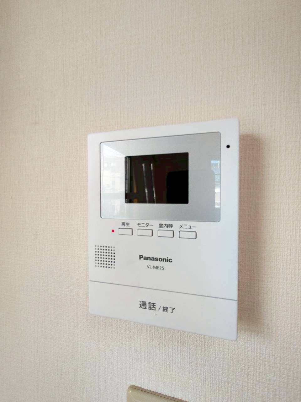 セキュリティ　顔を見てから出られます☆