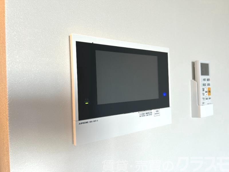 その他設備　来訪者が確認できるモニターホン♪