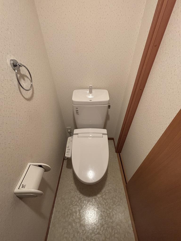 トイレ　写真は入居時です。