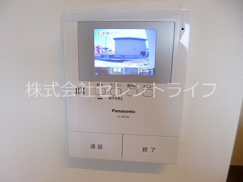 セキュリティ　TVモニター付きドアホン