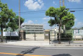中学校　島本町立第一中学校（中学校）まで613m