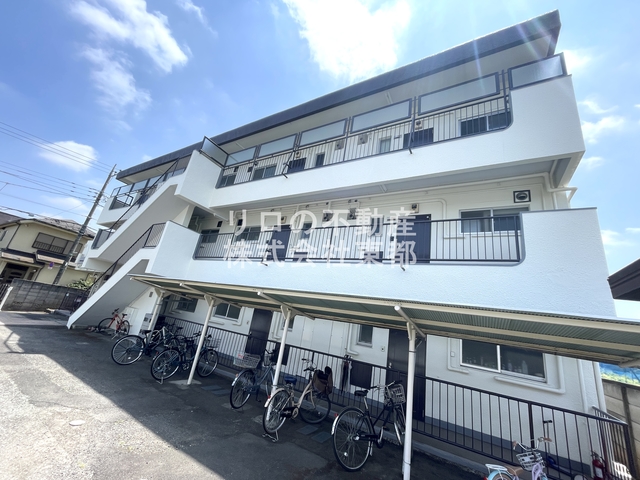 建物外観　２４時間管理でご入居中も安心してお過ごしいただけます。
