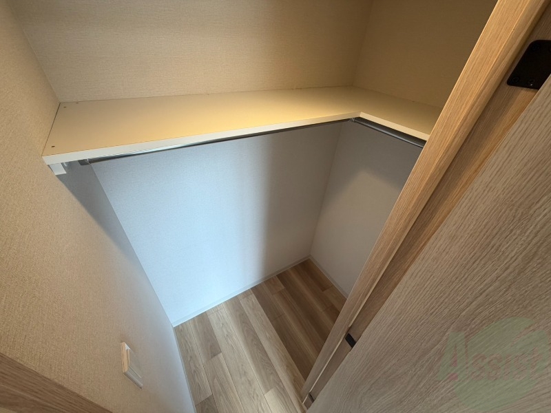 収納　収納もバッチリあるのでお部屋が片付きますよ！