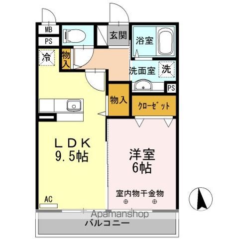 アンドミーワの間取り写真