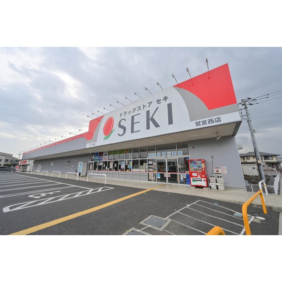 ドラックストア　ドラッグストアセキ鷲宮西店（ドラッグストア）まで1002m