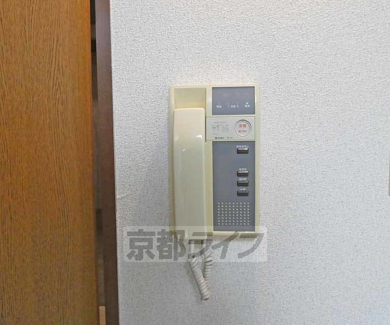 セキュリティ　・モニターはありません