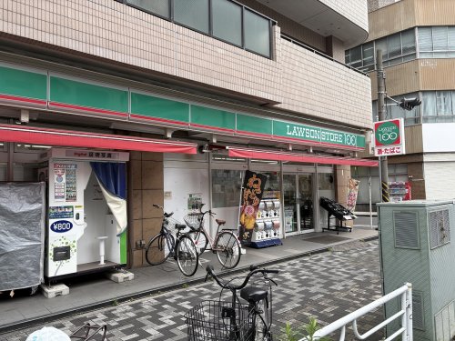 コンビニ　ローソンストア100 鶴見区役所通店（コンビニ）まで110m